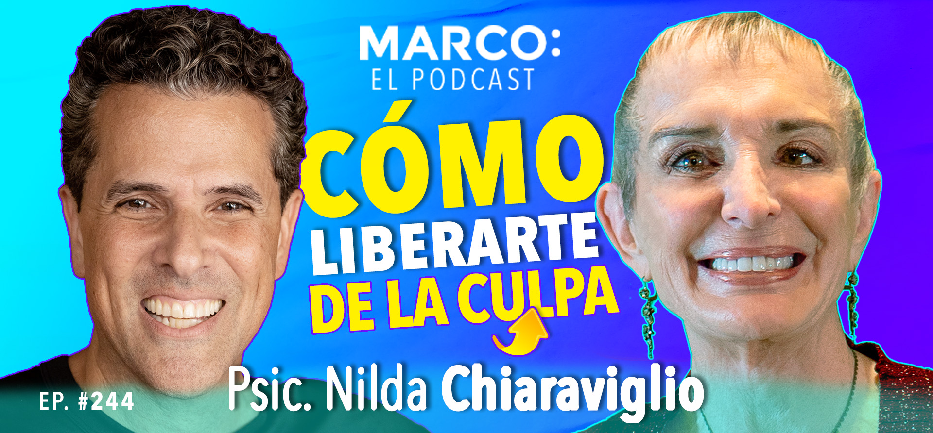 La realidad, la verdad y la razón ¡no existen!, Nilda Chiaraviglio con  Marco Antonio Regil 