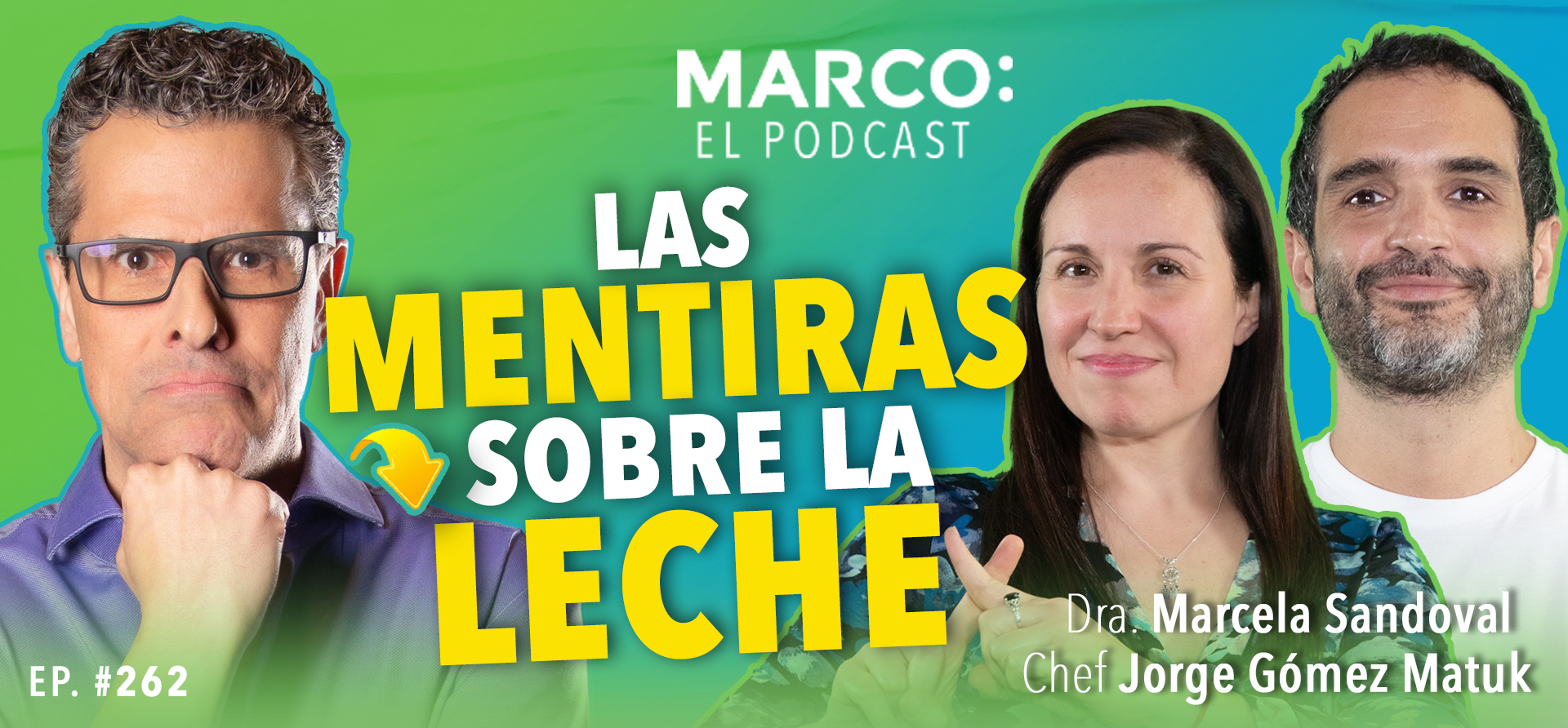 Las mentiras sobre la leche Podcast Marco Antonio Regil