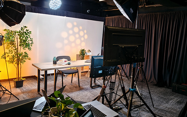 Vista del Estudio B en RGL Estudios